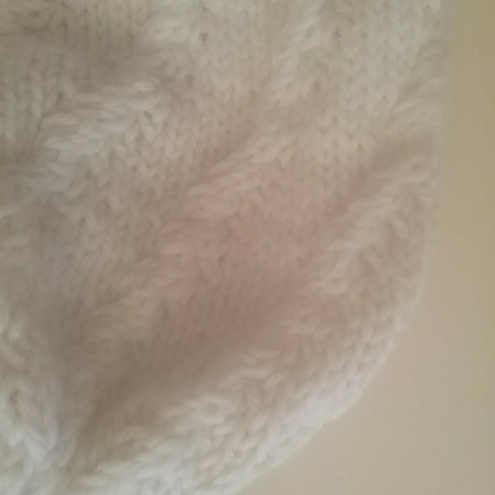 Handknit toddler/child hat made of baby alpaca